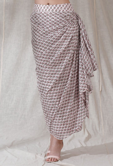 high waist long skirt